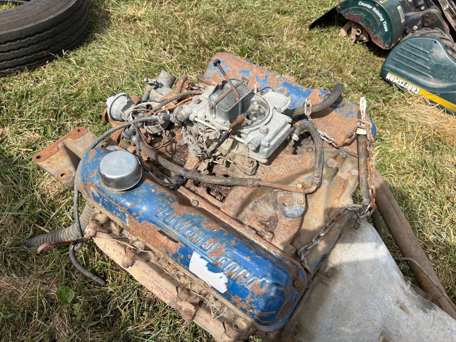 Image for FORD 390 Engine with C6 Transmission, unsure of running condition