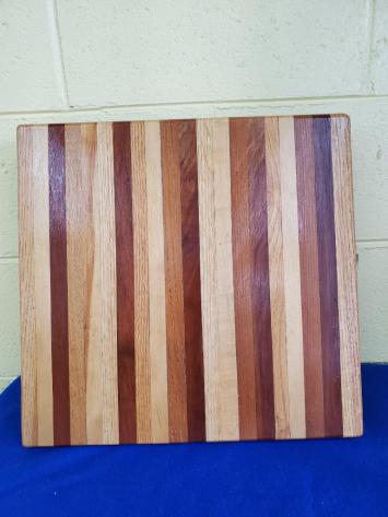 Exquisite hand-Crafted Cutting Board 16x16
