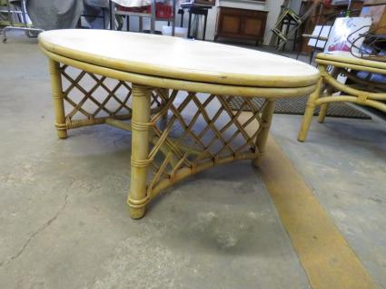 mid-century-modern-rattan-occasional-table