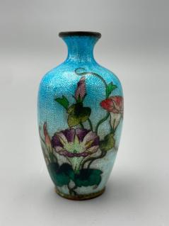 miniature-japanese-meiji-foil-cloisonne-cabinet-vase