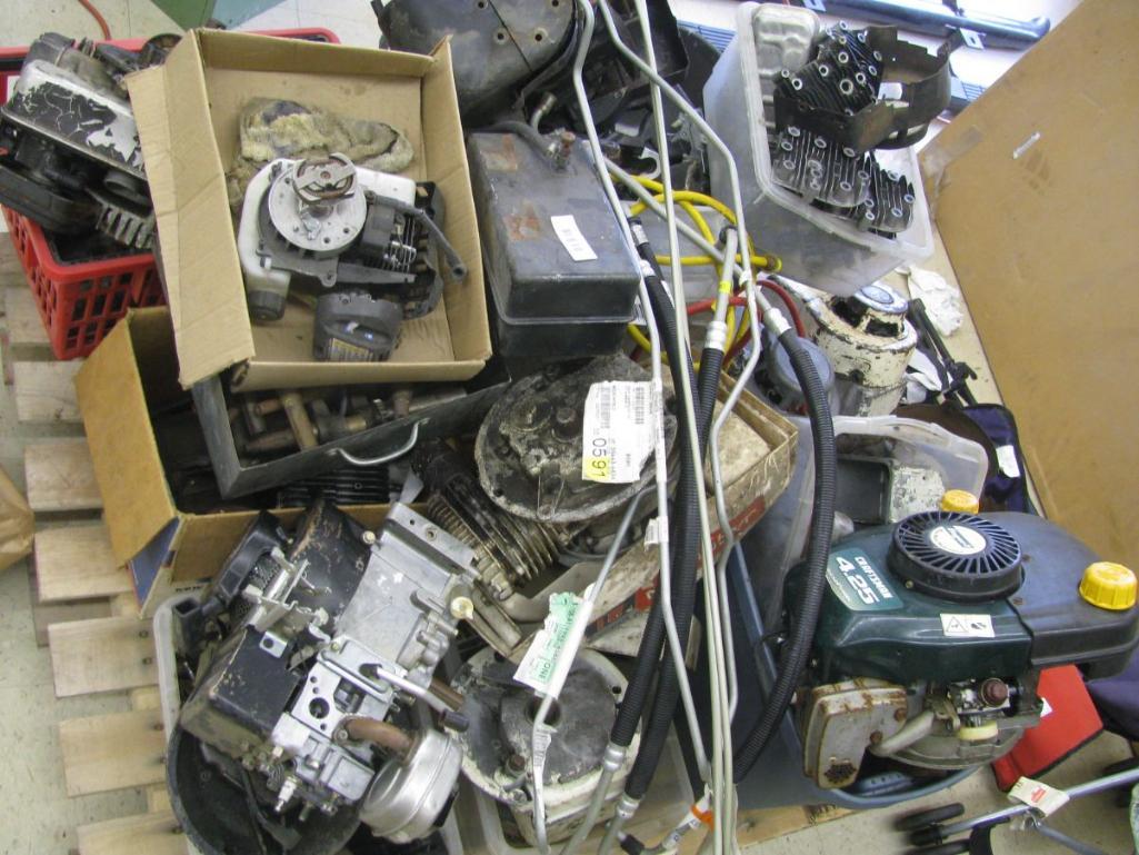 pallet-of-small-engine-parts
