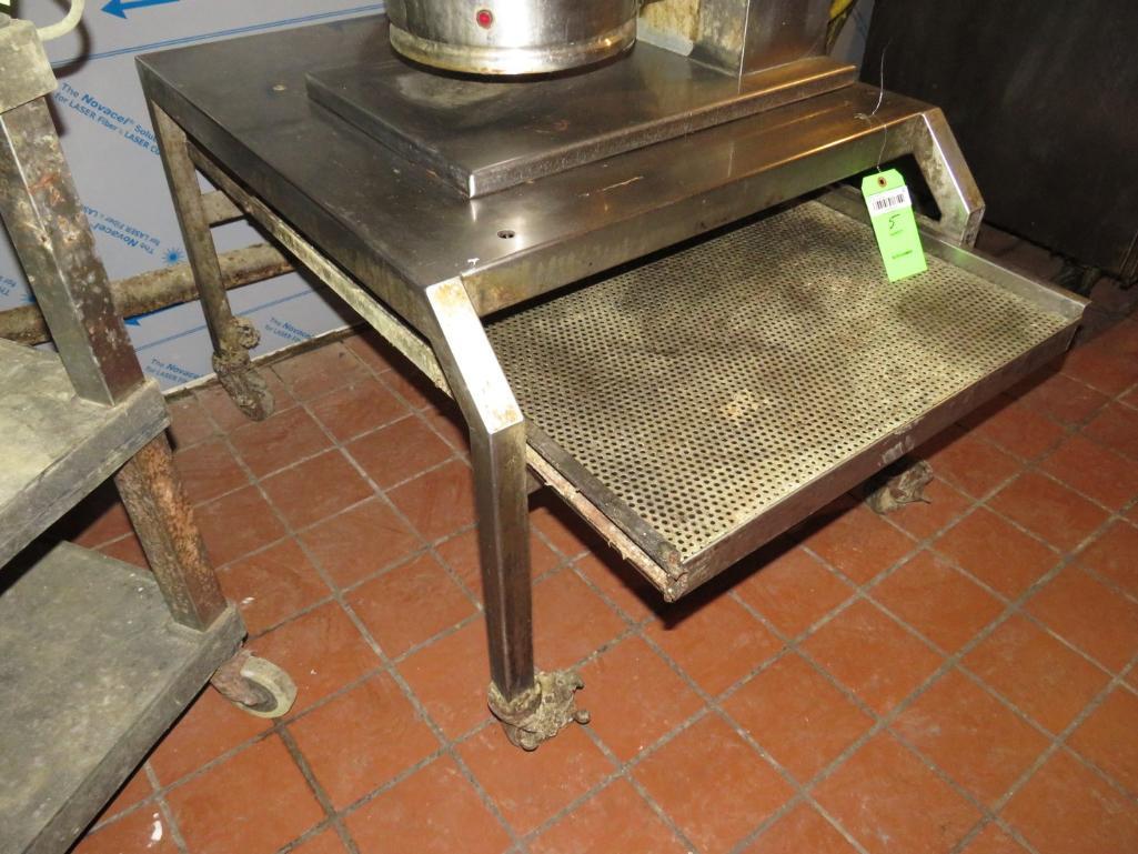stainless-steel-roll-around-cart-w-catch-tray