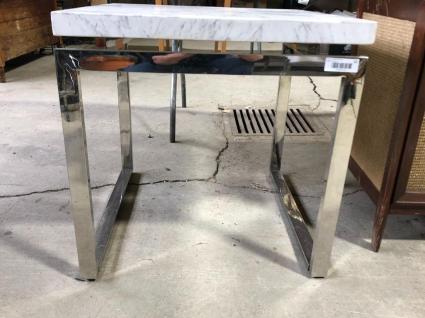 contemporary-stainless-steel-marbelite-coffee-table