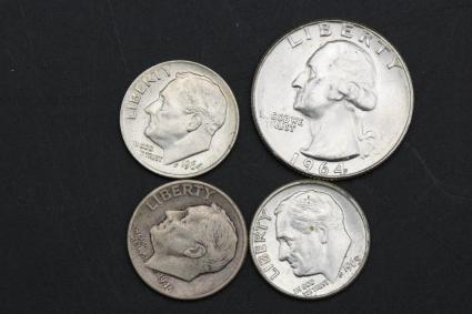 3-silver-roosevelt-dimes-1-silver-washington-quarter