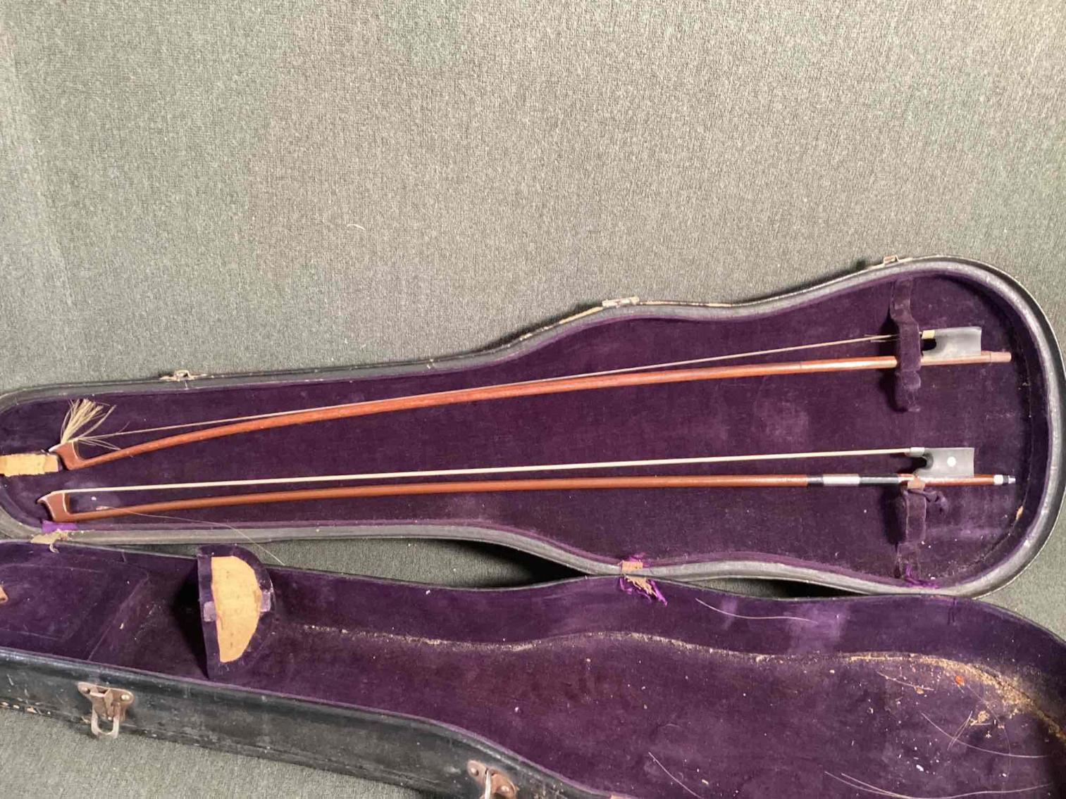 Image for Violin in Case with Two Bows
