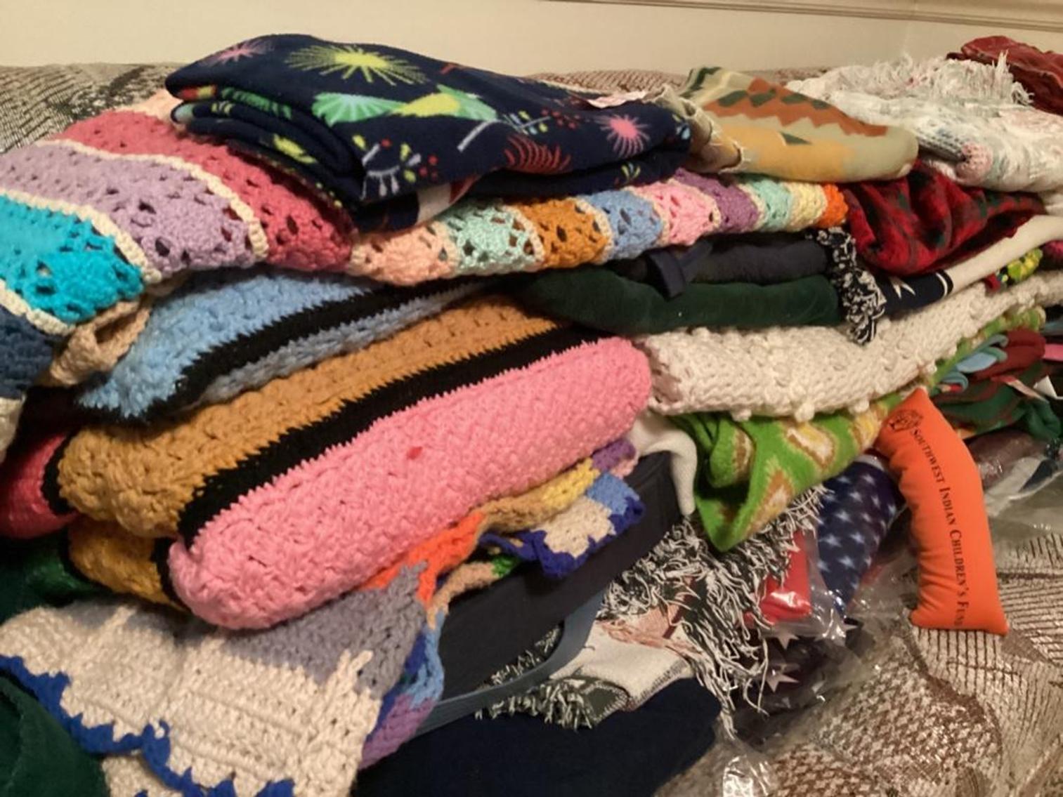Image for Large Lot of Throws