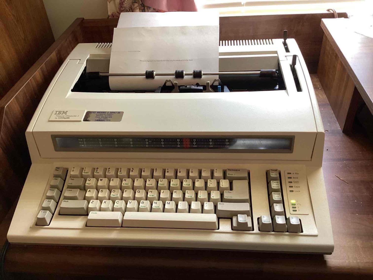 Image for IBM Electric Typewriter