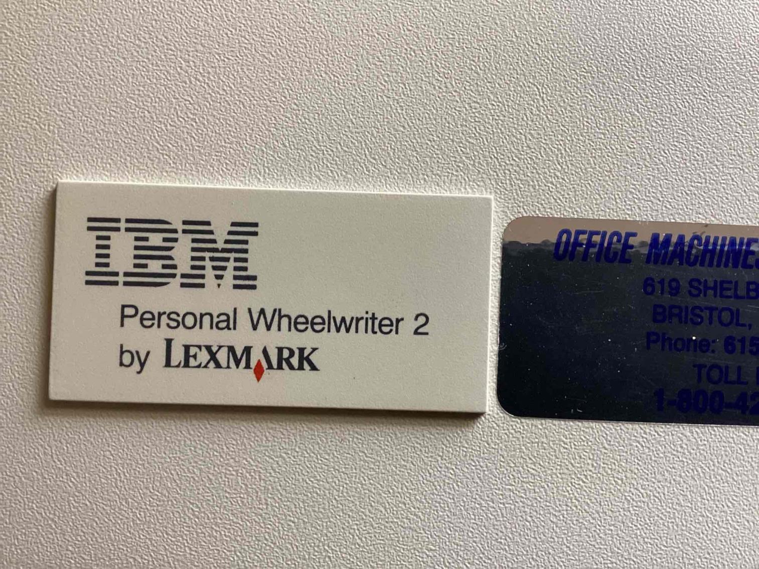 Image for IBM Electric Typewriter