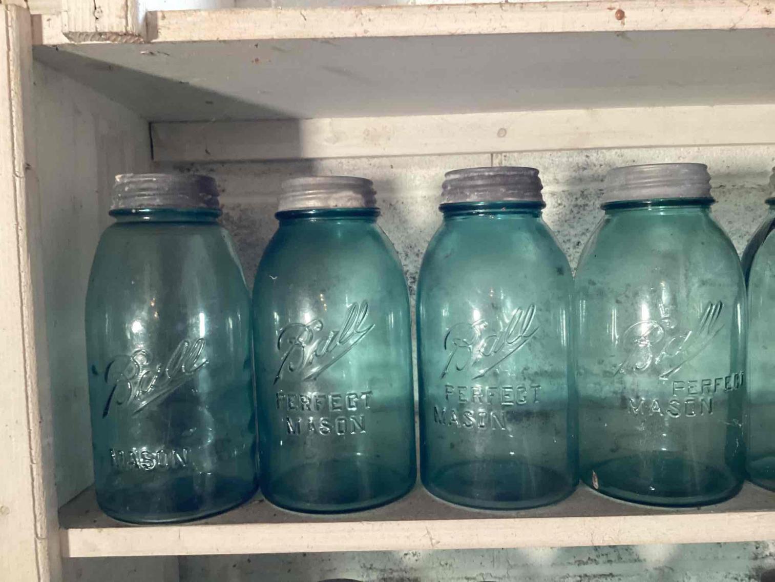 Image for Blue Fruit Jars