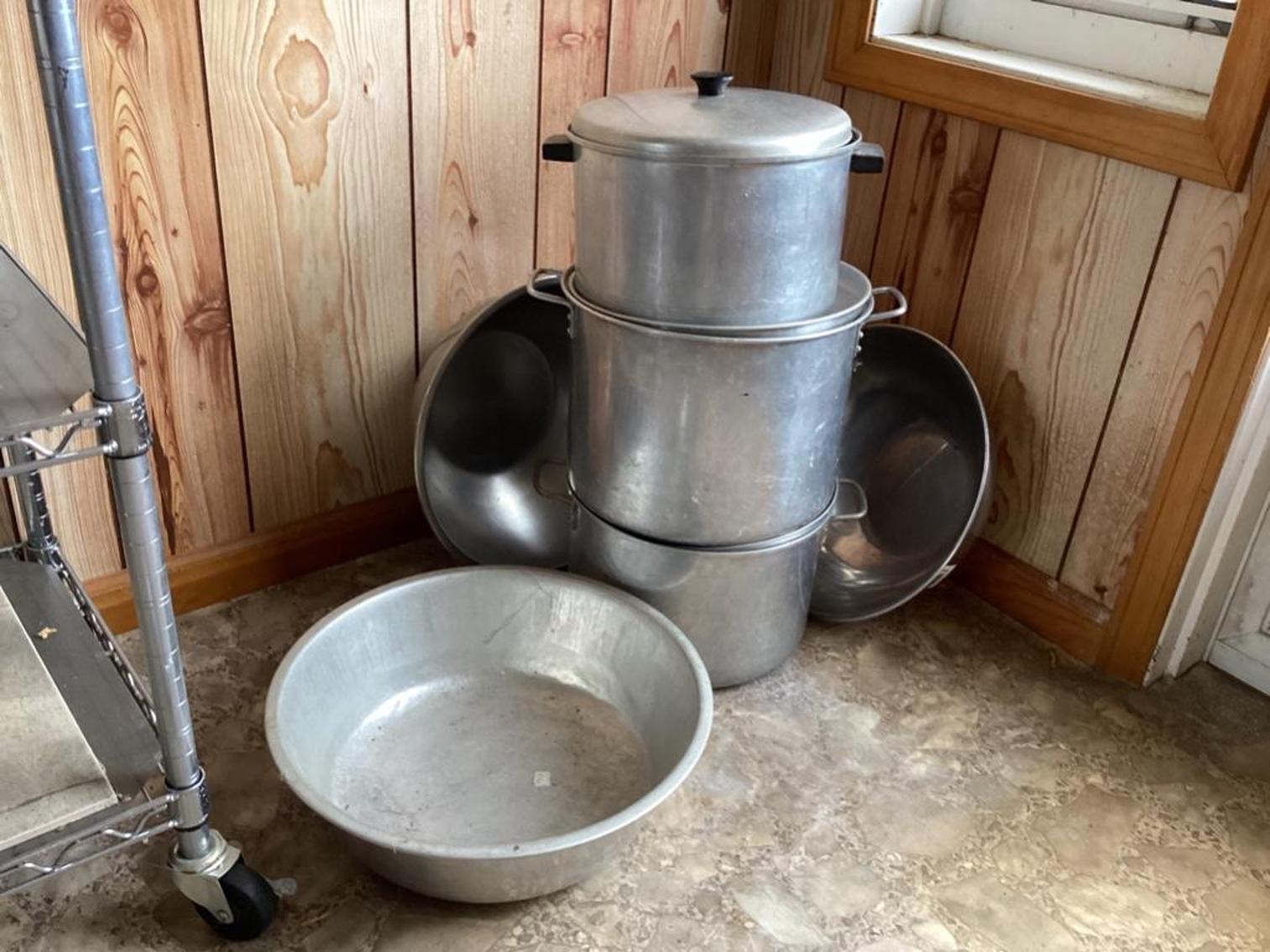Image for Large Pots and Dish Pan
