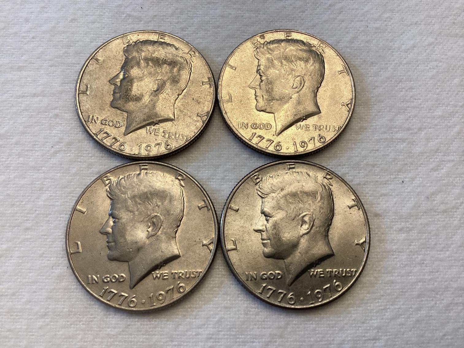Image for Bicentennial Kennedy Half Dollars