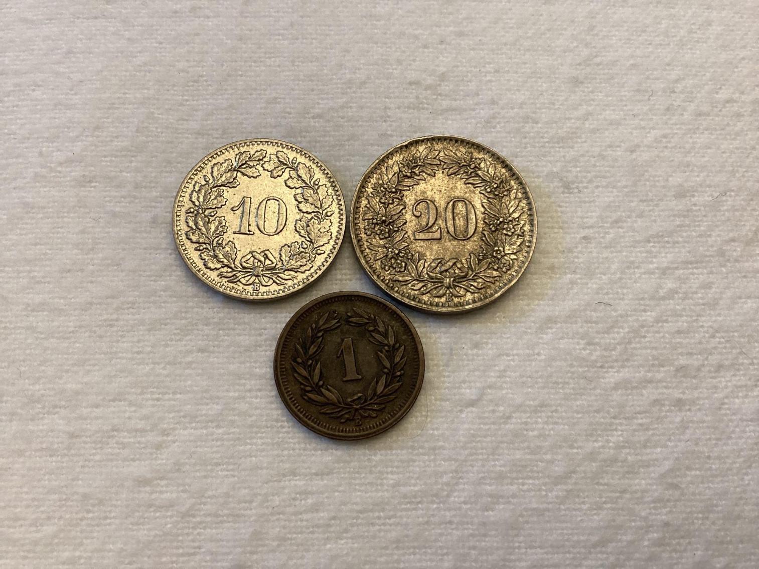Image for Swiss Franc Coins