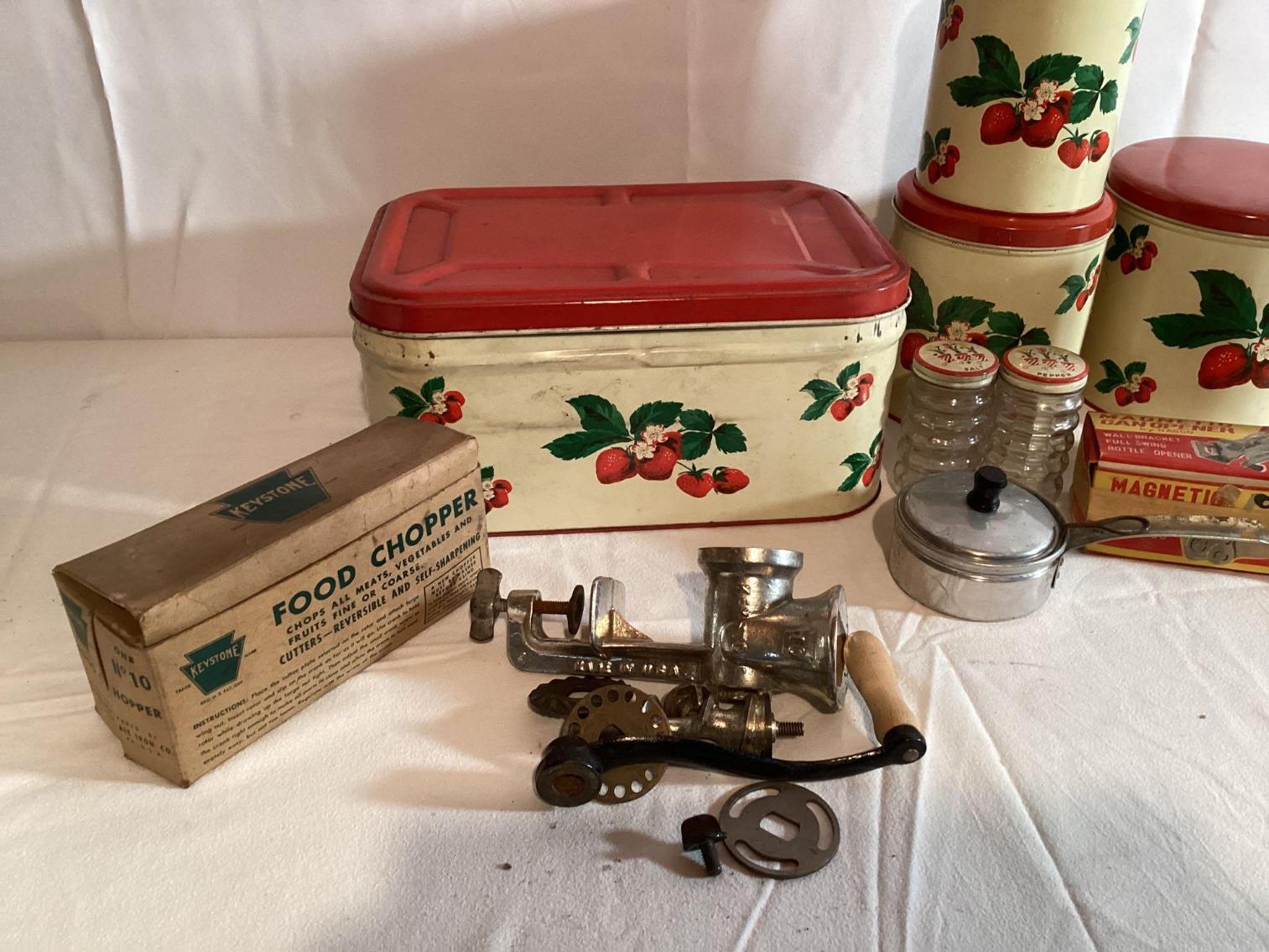 Image for Vintage Tin Kitchen Wares
