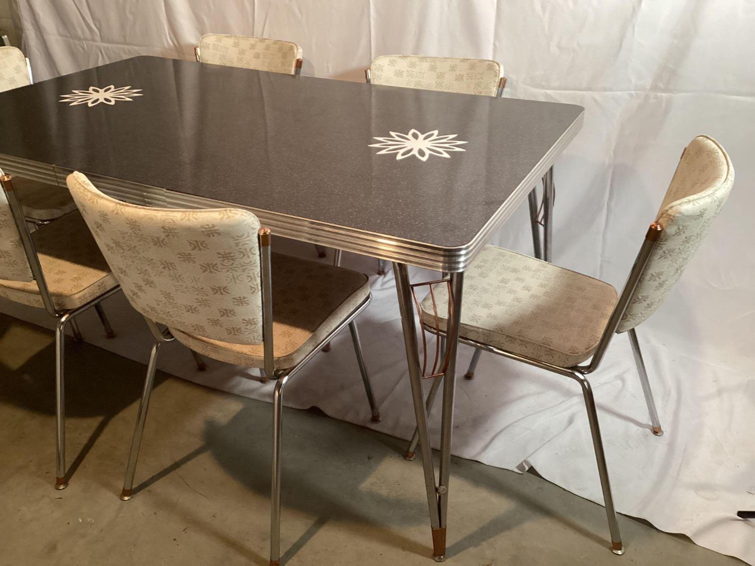 Image for Vintage Table and 6 Chairs