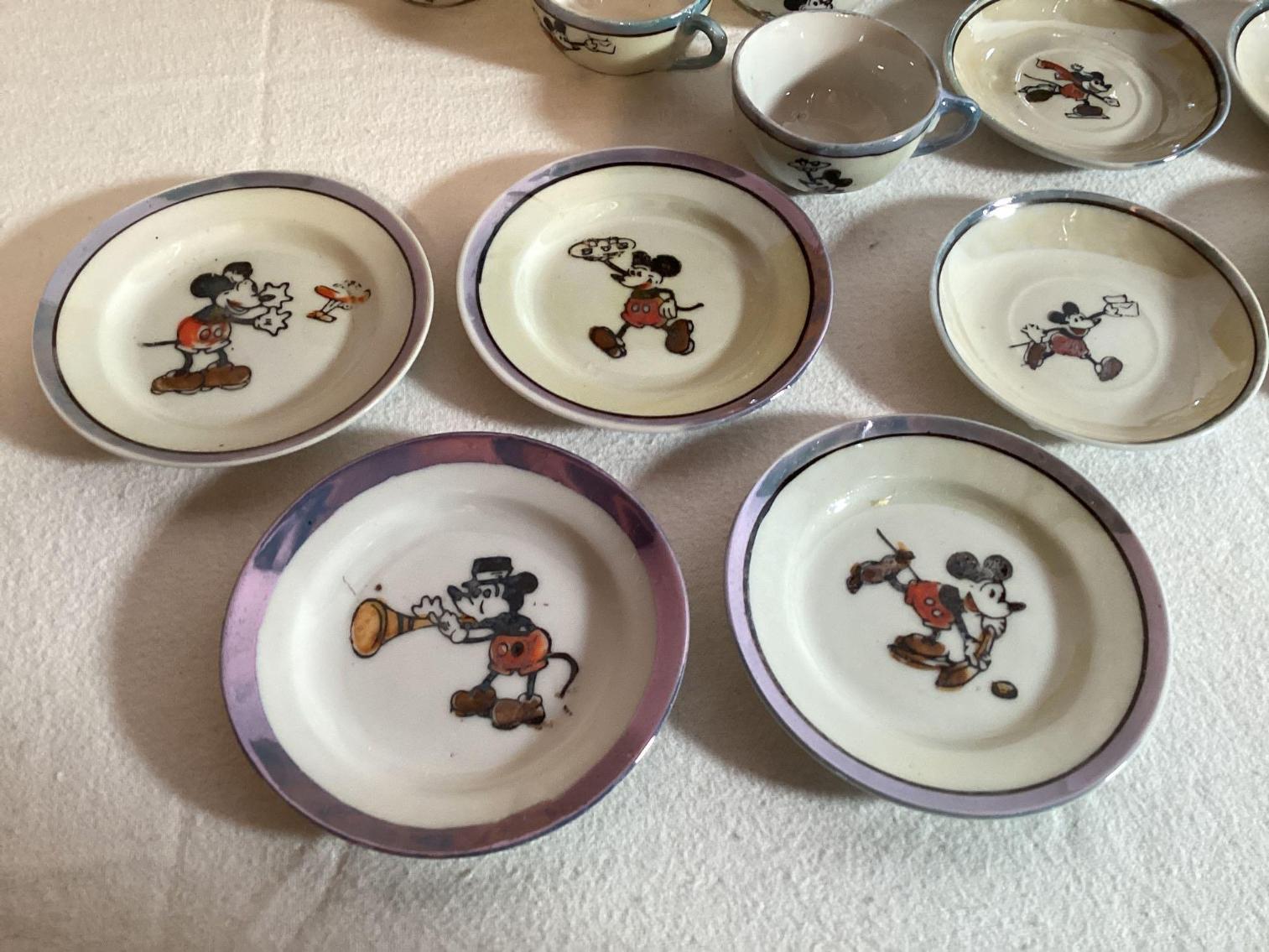 Image for Mickey Mouse Tea Set - Miniature