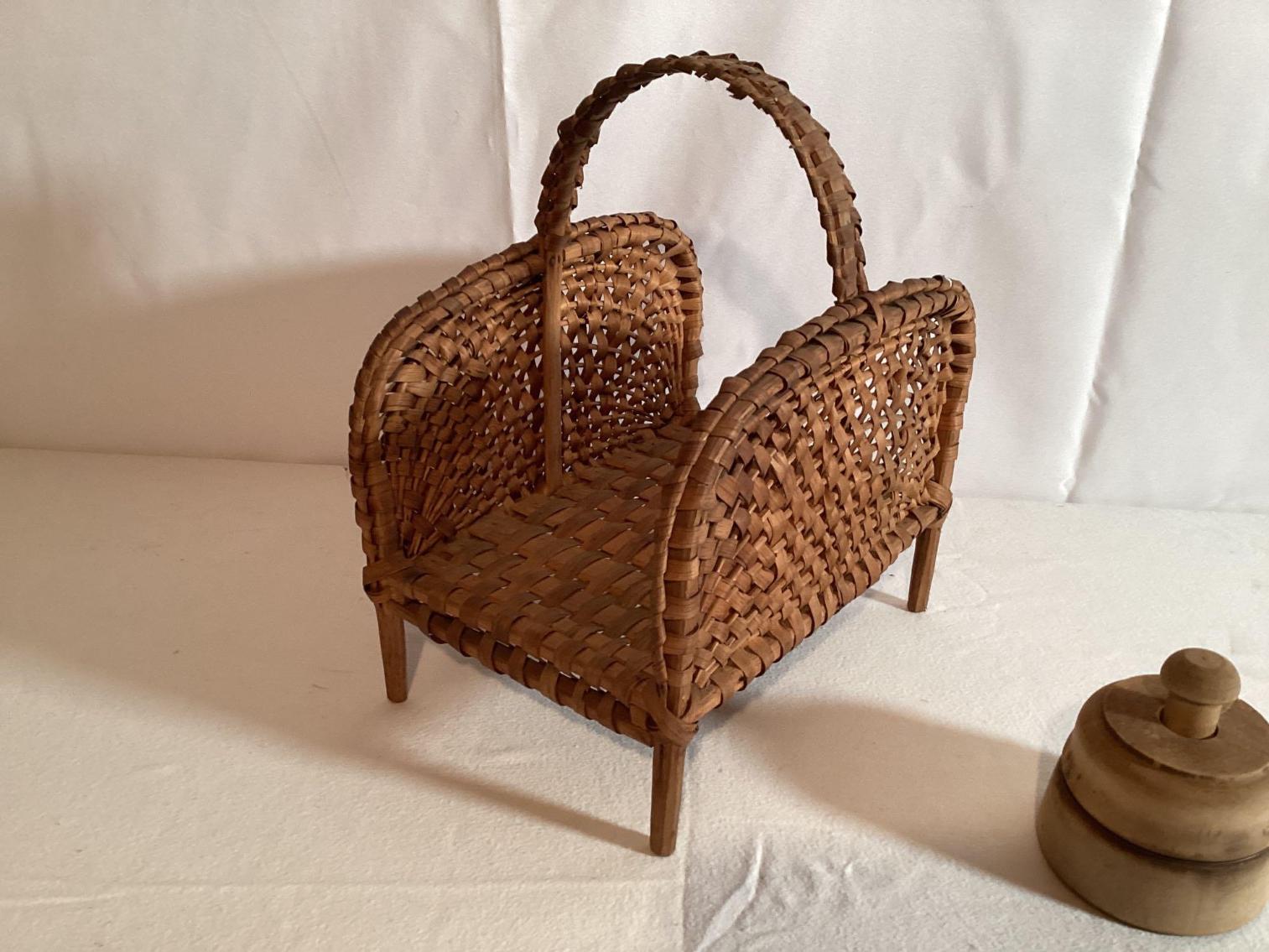 Image for Antique Basket and Butter Mold