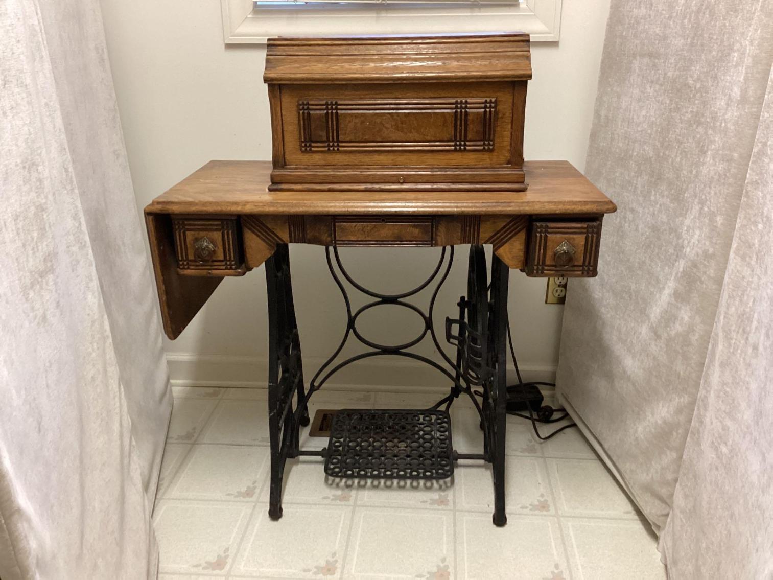 Image for Antique Treadle Sewing Machine