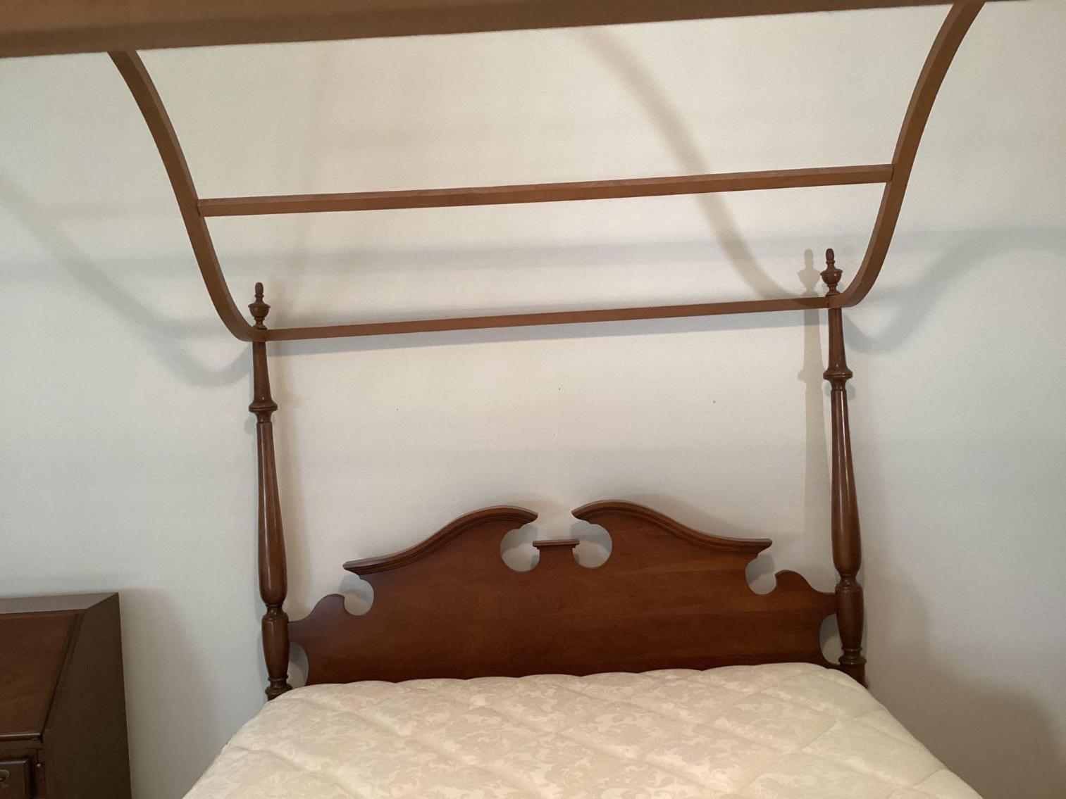 Image for Full Size bed with Canopy frame 