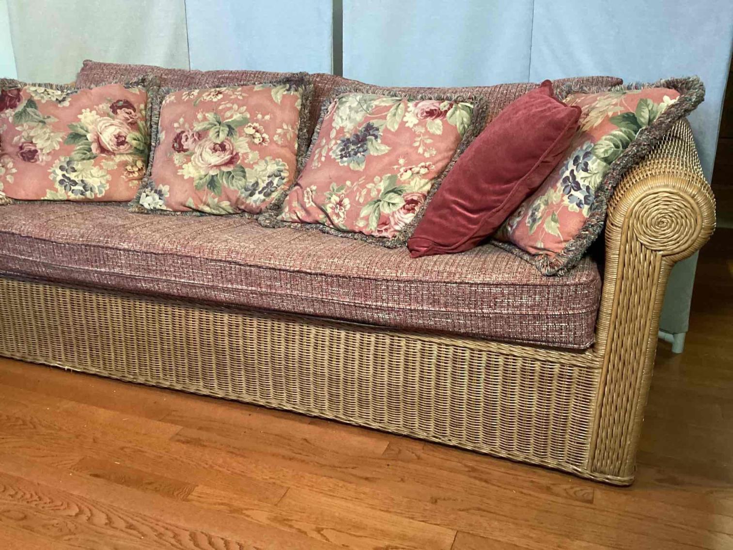 Image for Henry Link Wicker Sofa