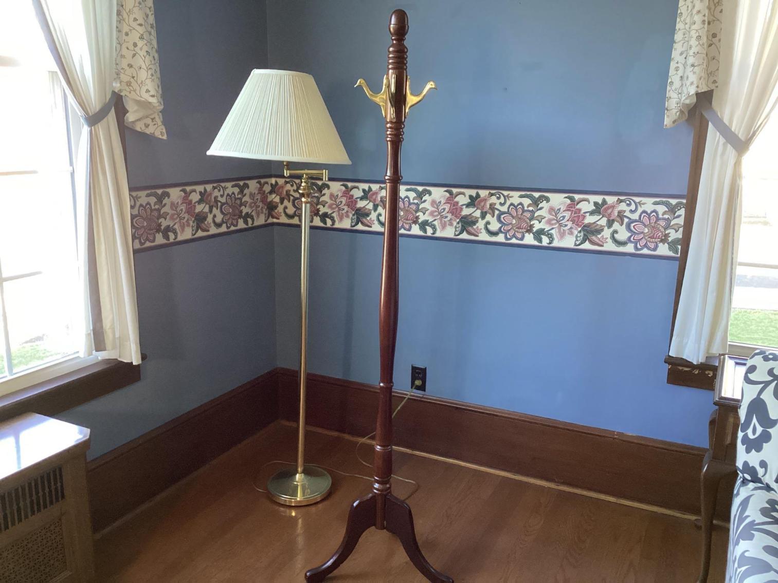 Image for Lamp and Coat Rack