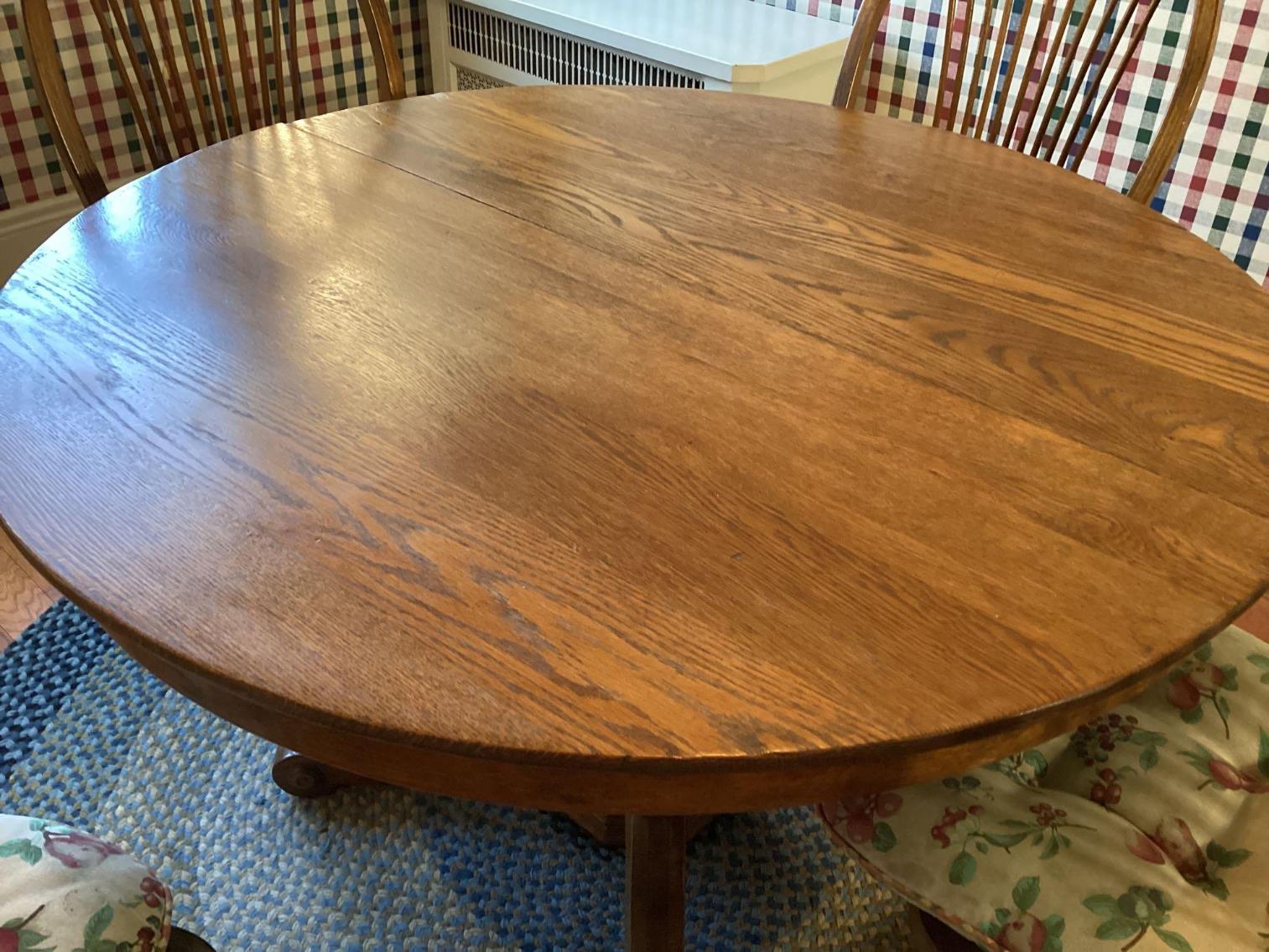 Image for Oak Table and 4 Chairs