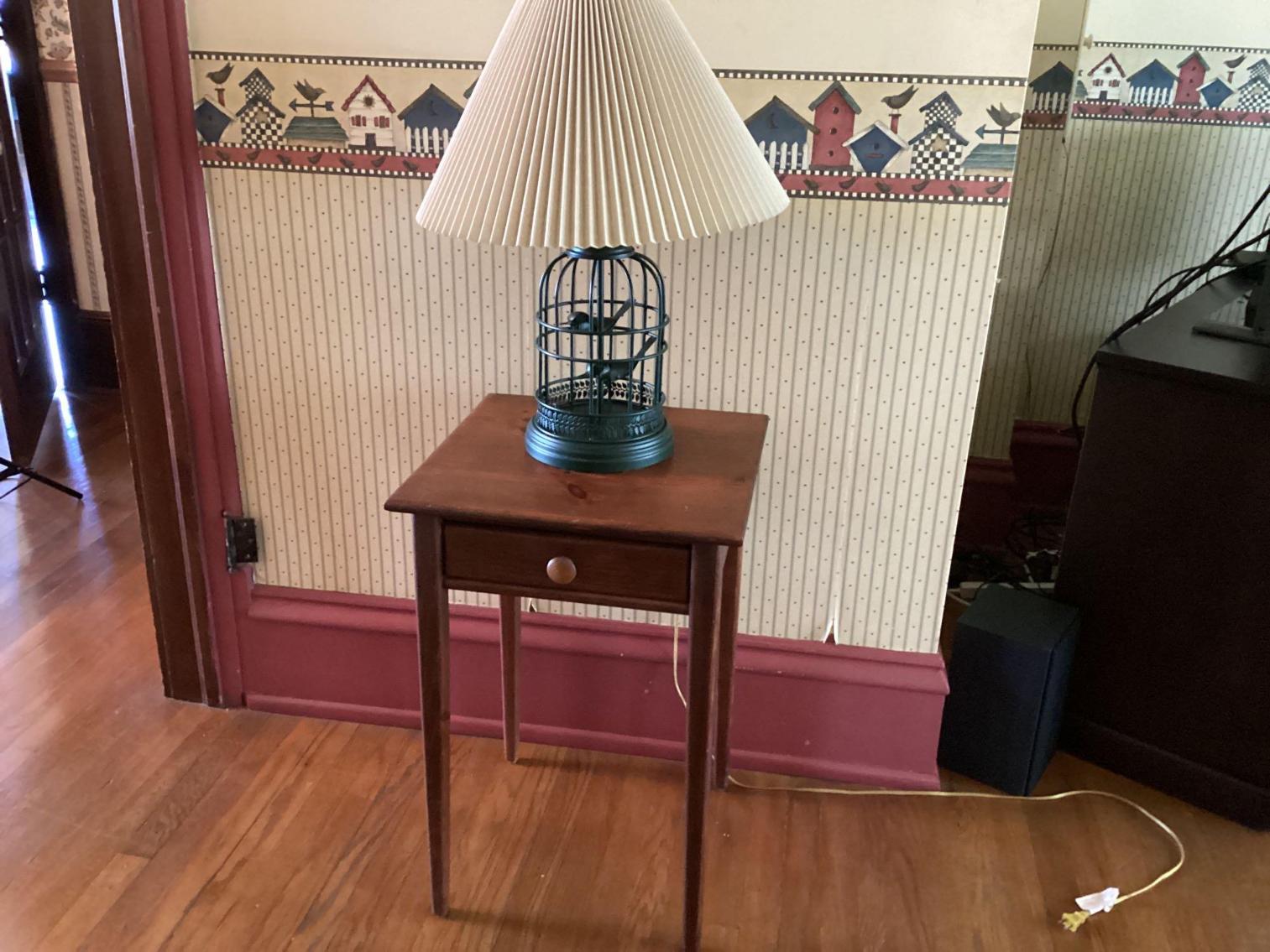 Image for Table and Lamp