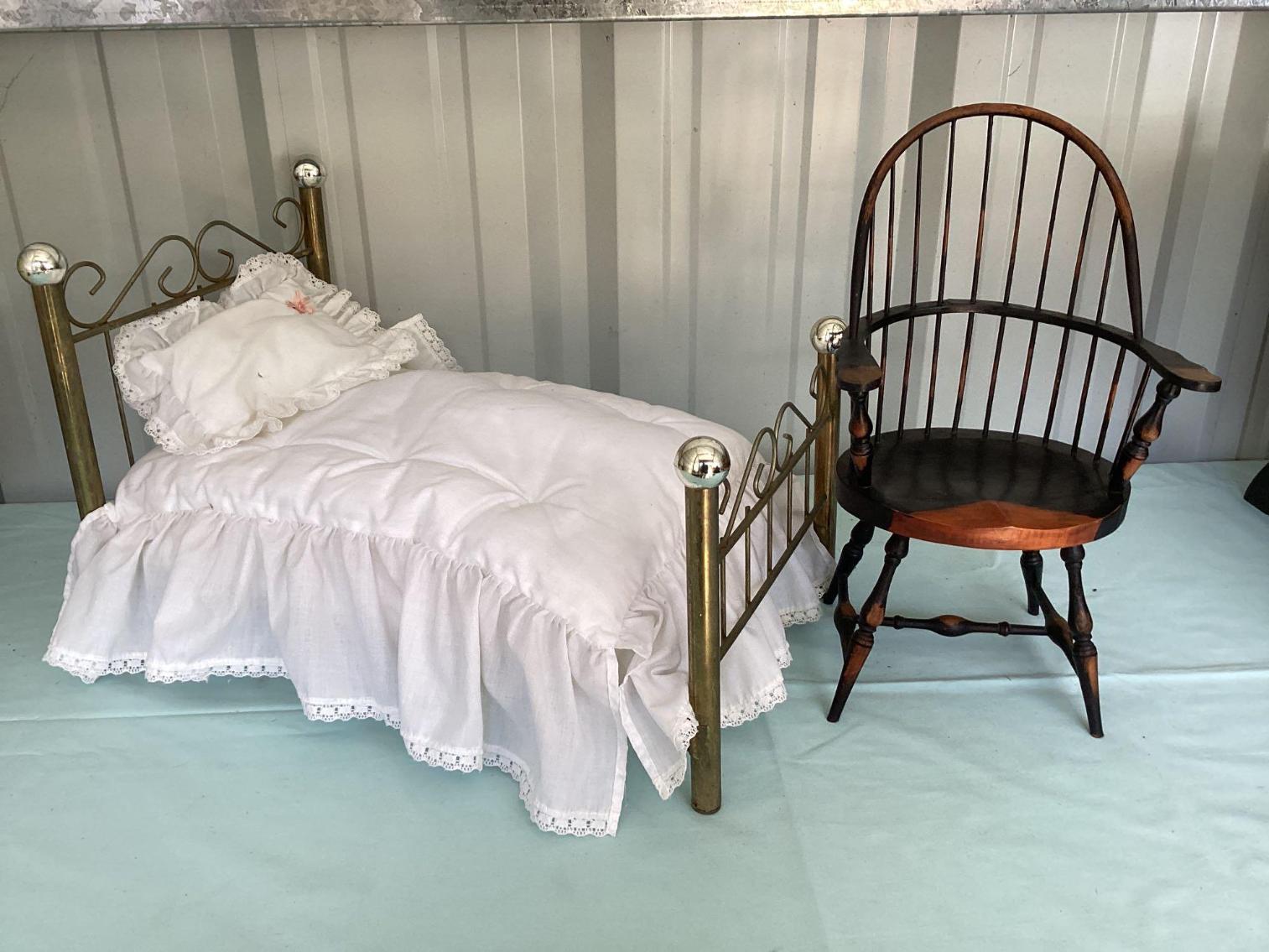 Image for American Girl Doll Bed & Chippendale Chair