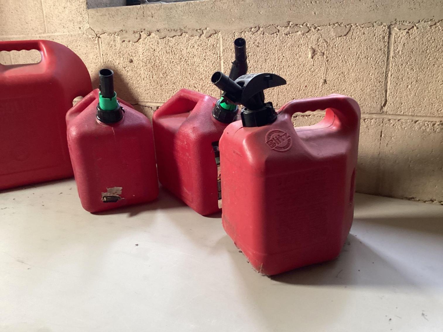 Image for Plastic Fuel Cans