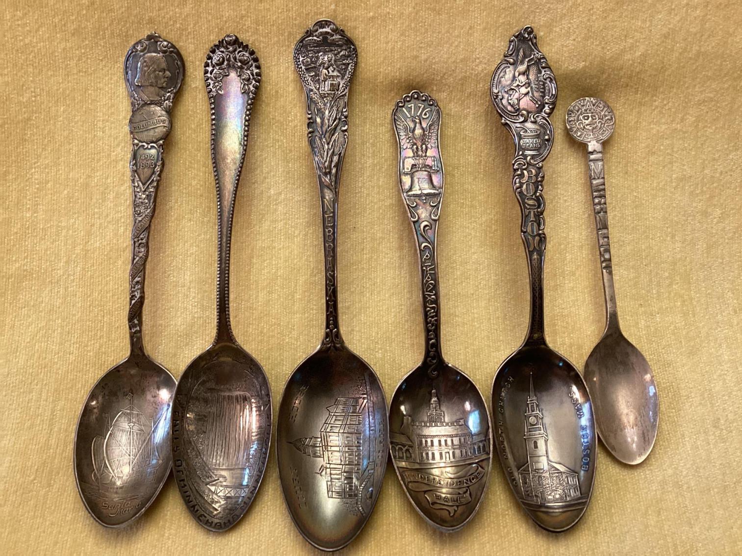 Image for Sterling Silver Collector Spoons
