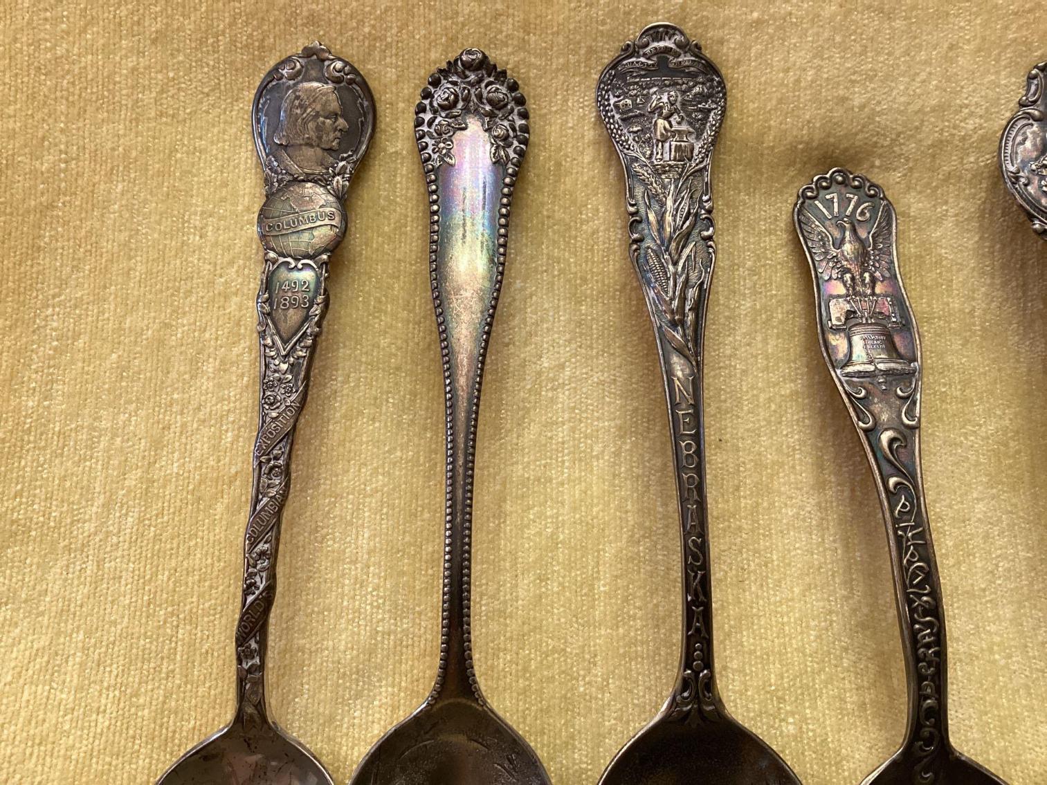 Image for Sterling Silver Collector Spoons