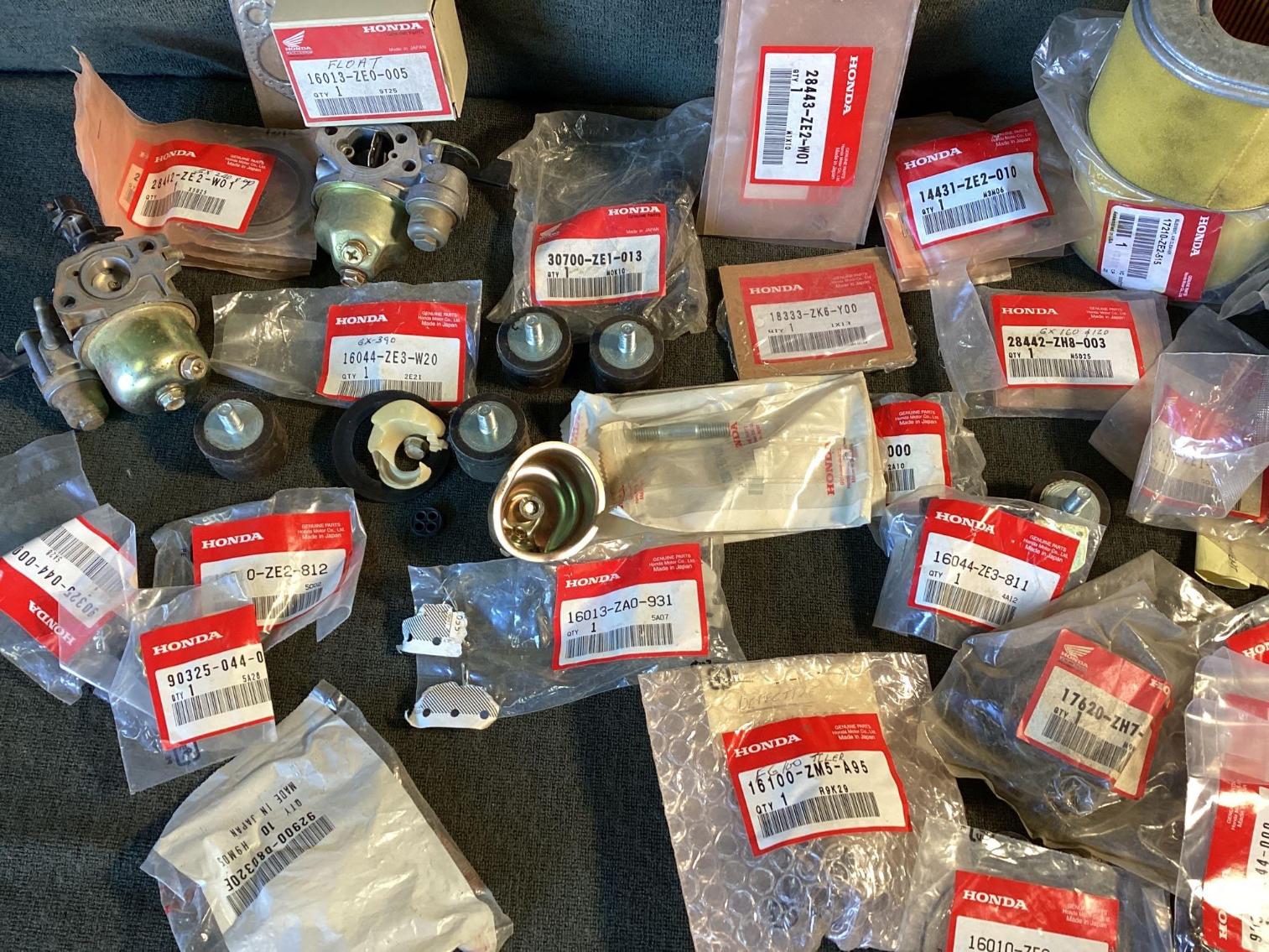 Image for Assortment of New and Used Honda Parts