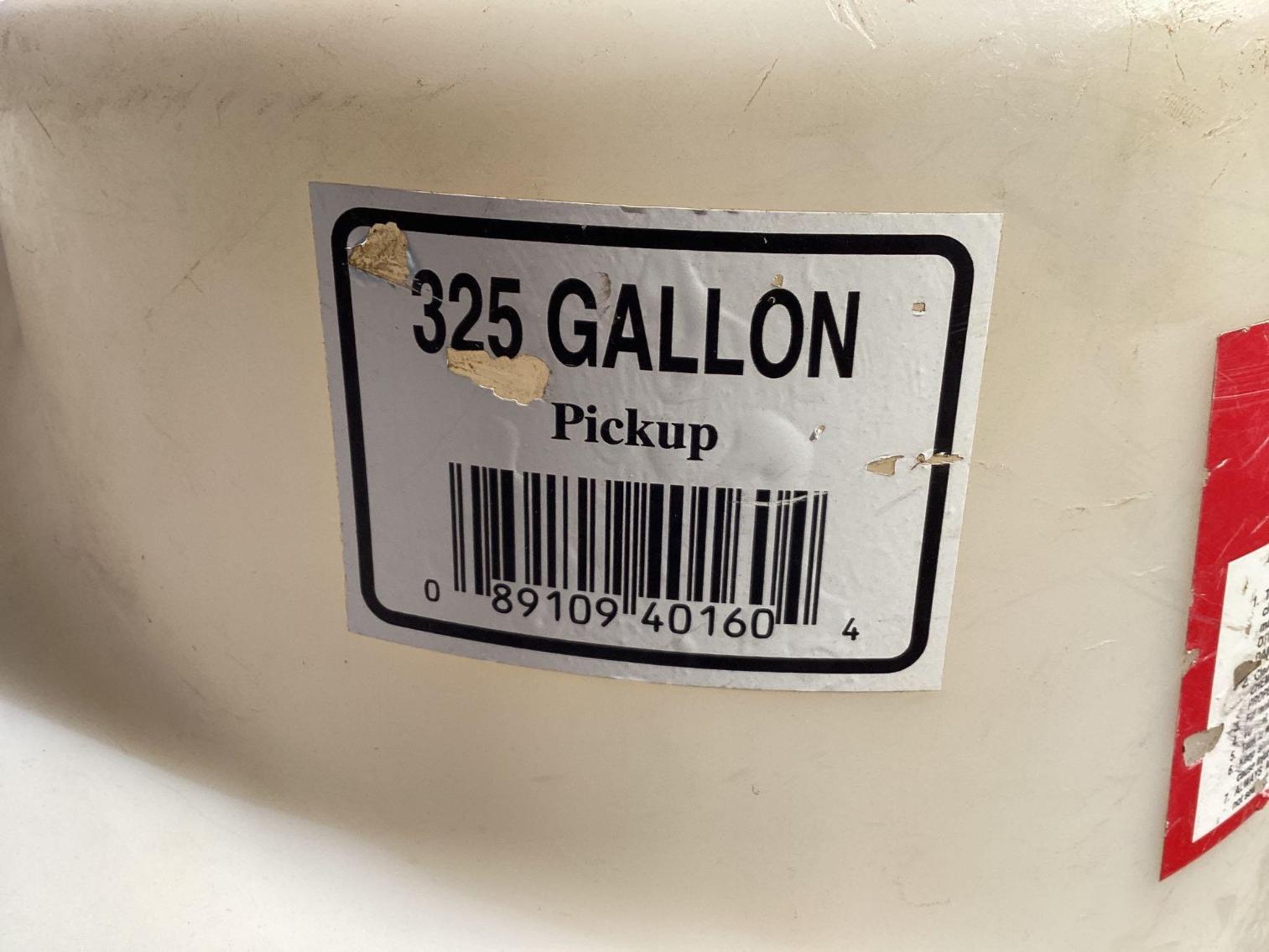 Image for 325 Gallon Tank