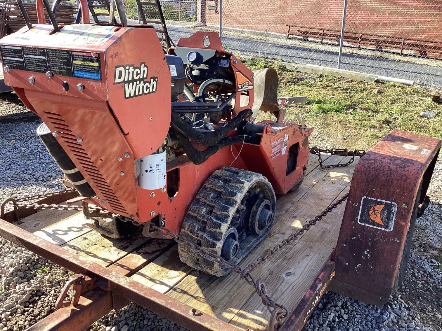 Image for Track Ditch Witch on Trailer