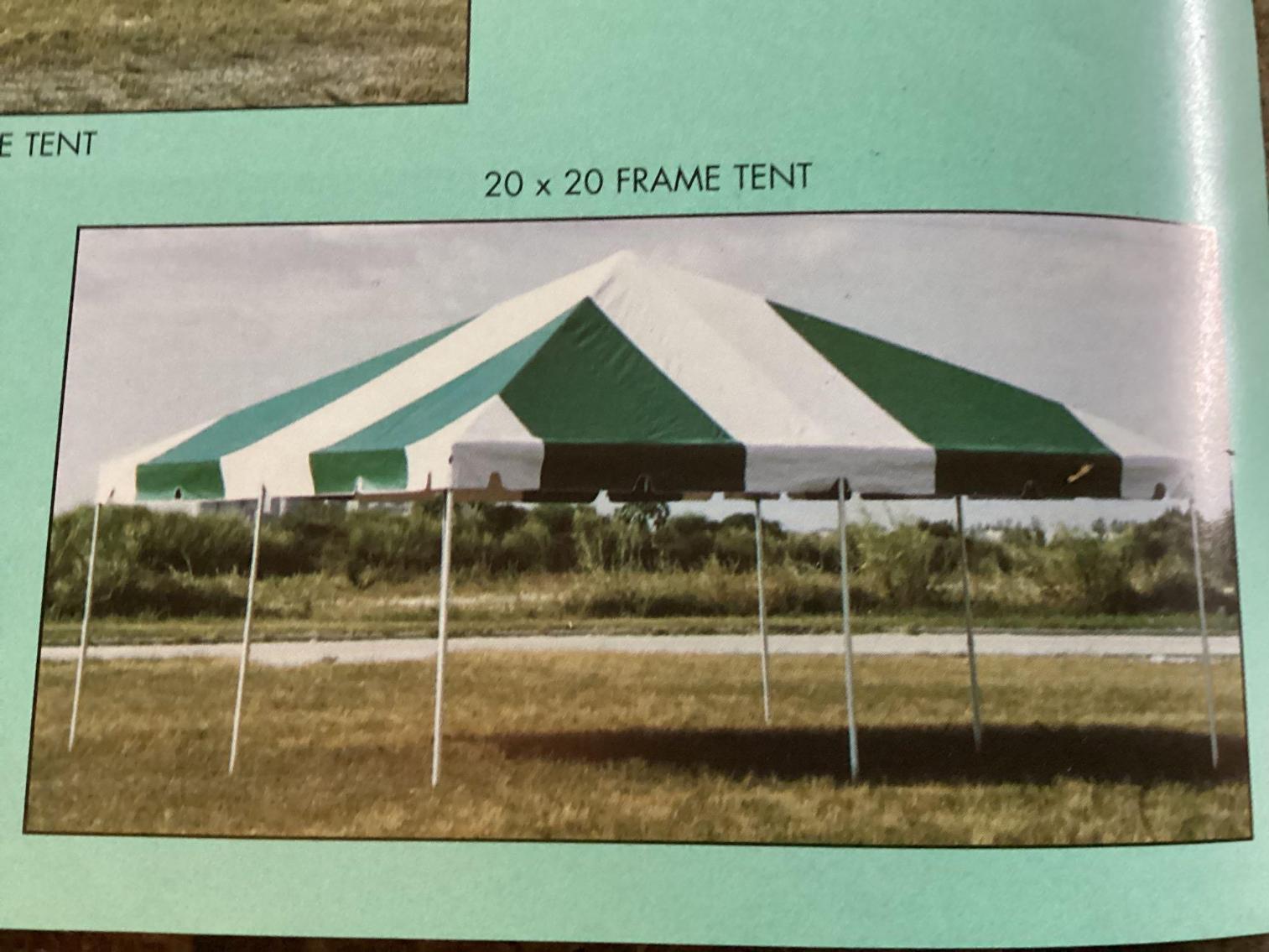 Image for 20x20 ft Frame Tent