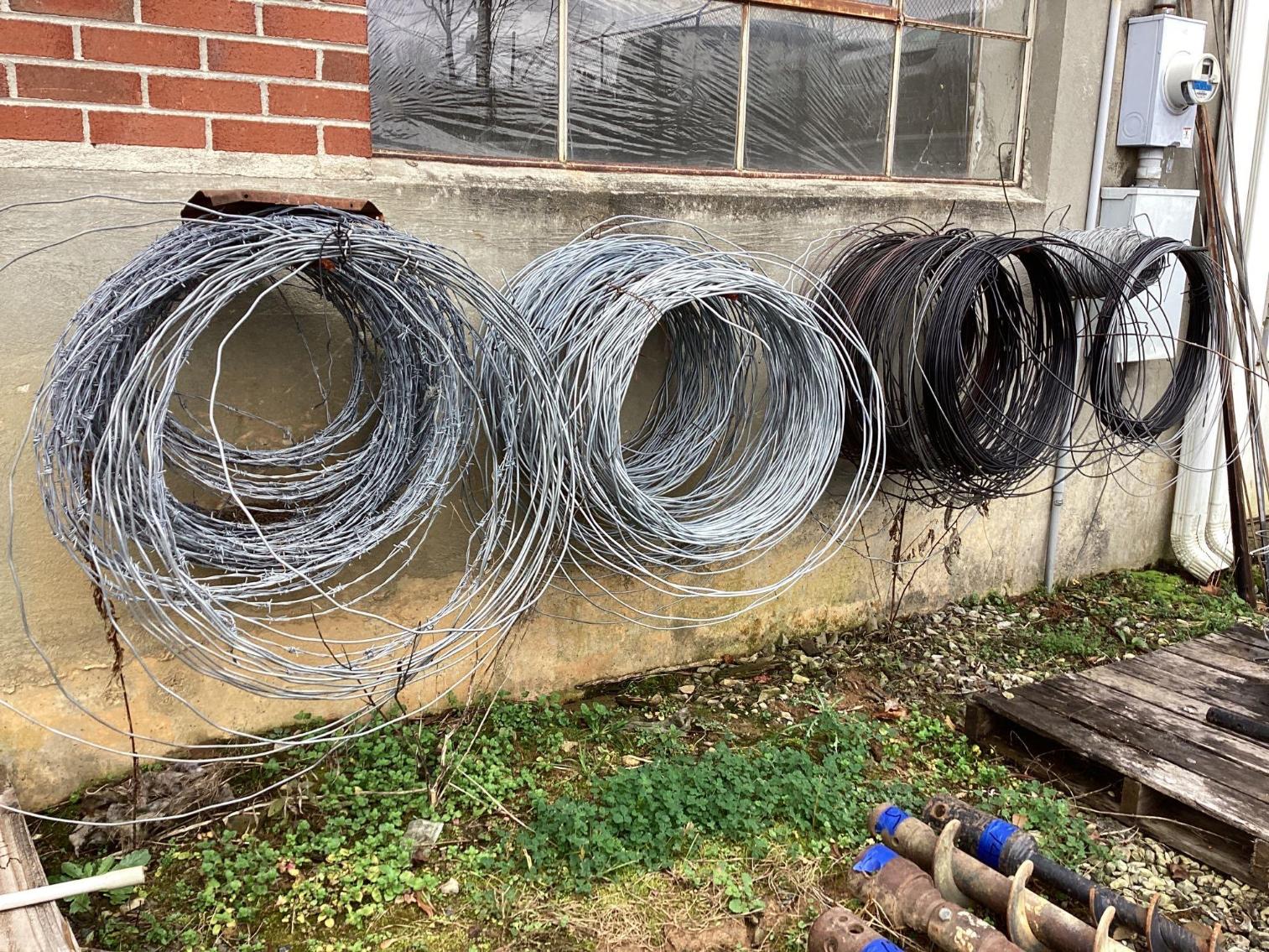 Image for Miscellaneous Large Lot of Fence Wire