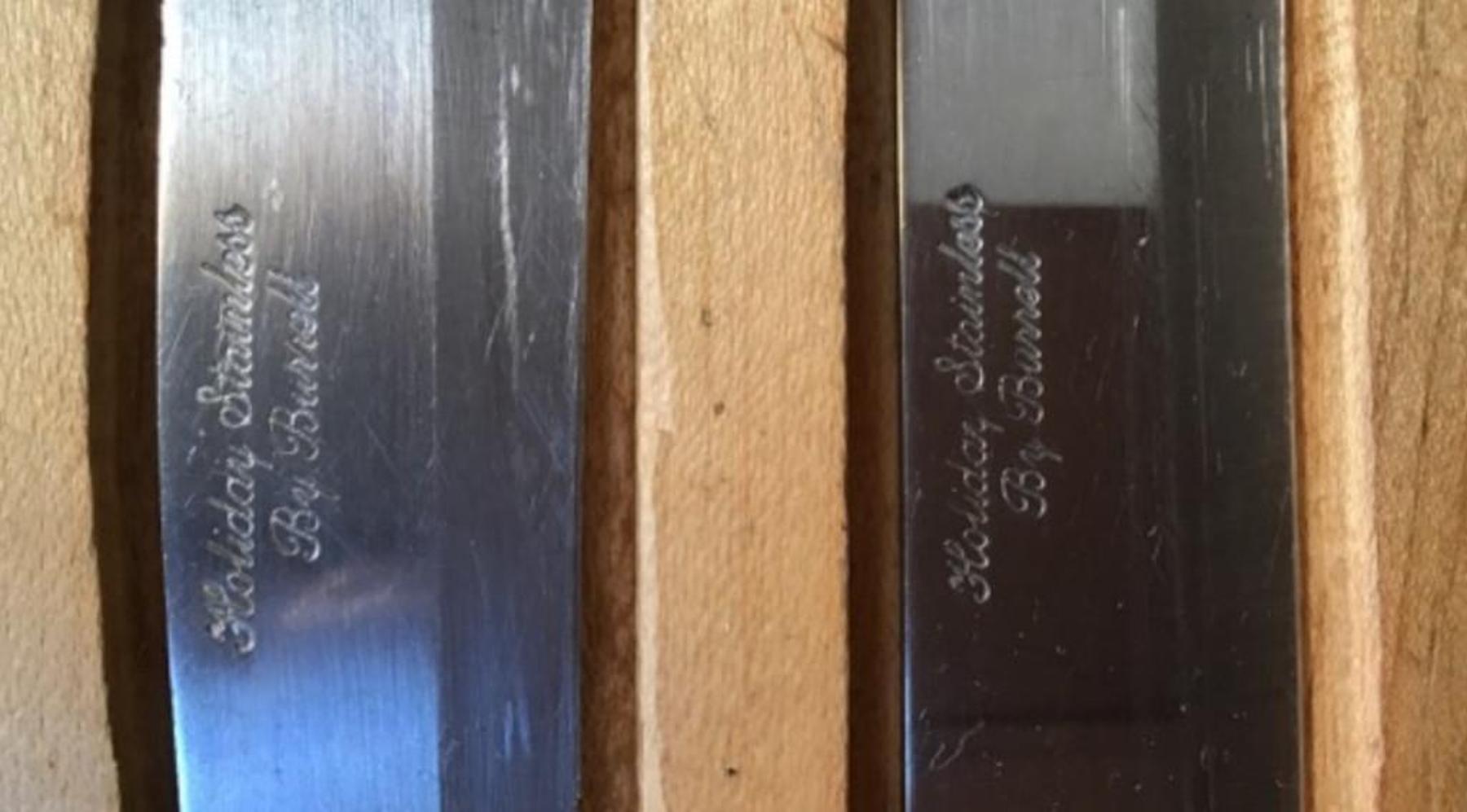 Image for Burrell Knife Set With Sharpener