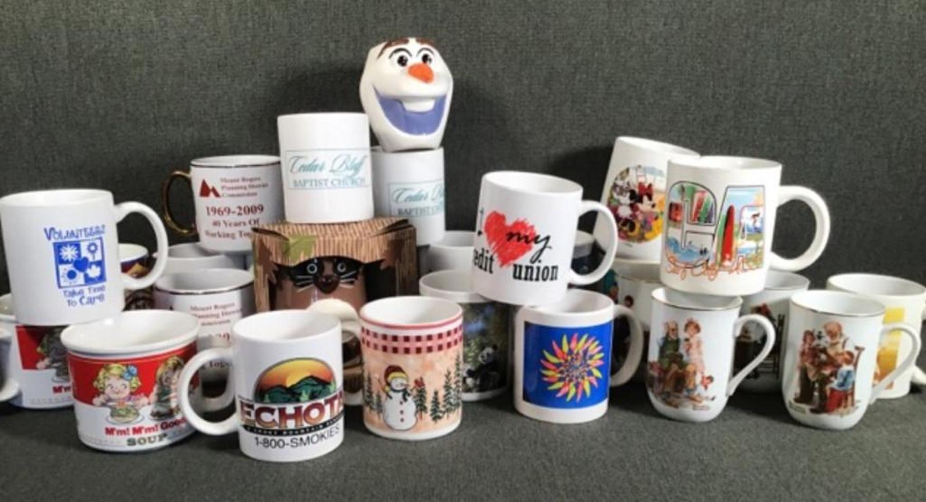 Image for Large Collection Of Mugs