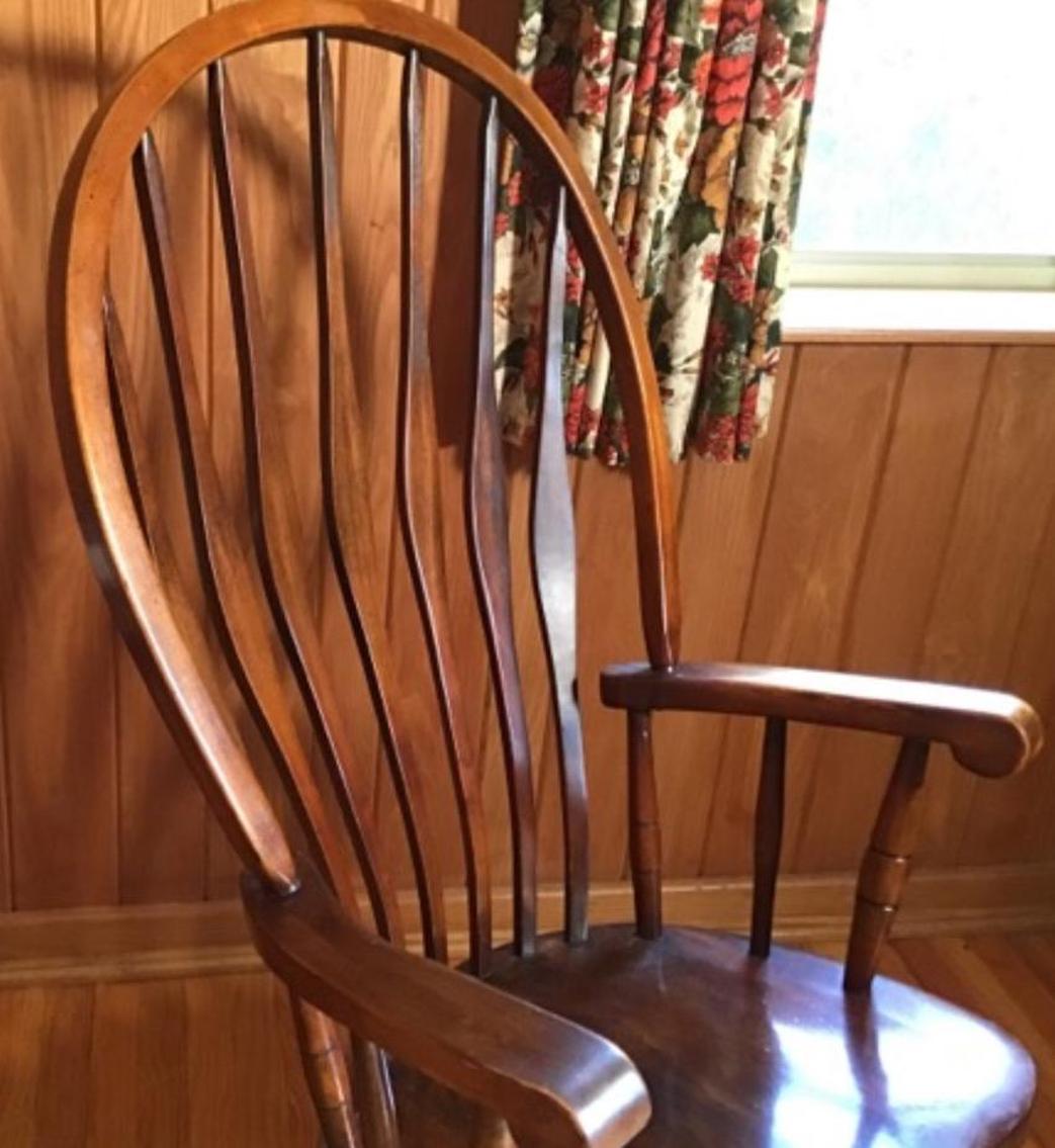 Image for Rocker In Fruitwood Finish