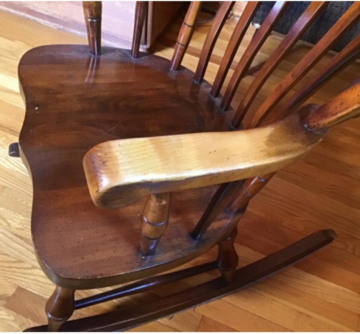 Image for Rocker In Fruitwood Finish