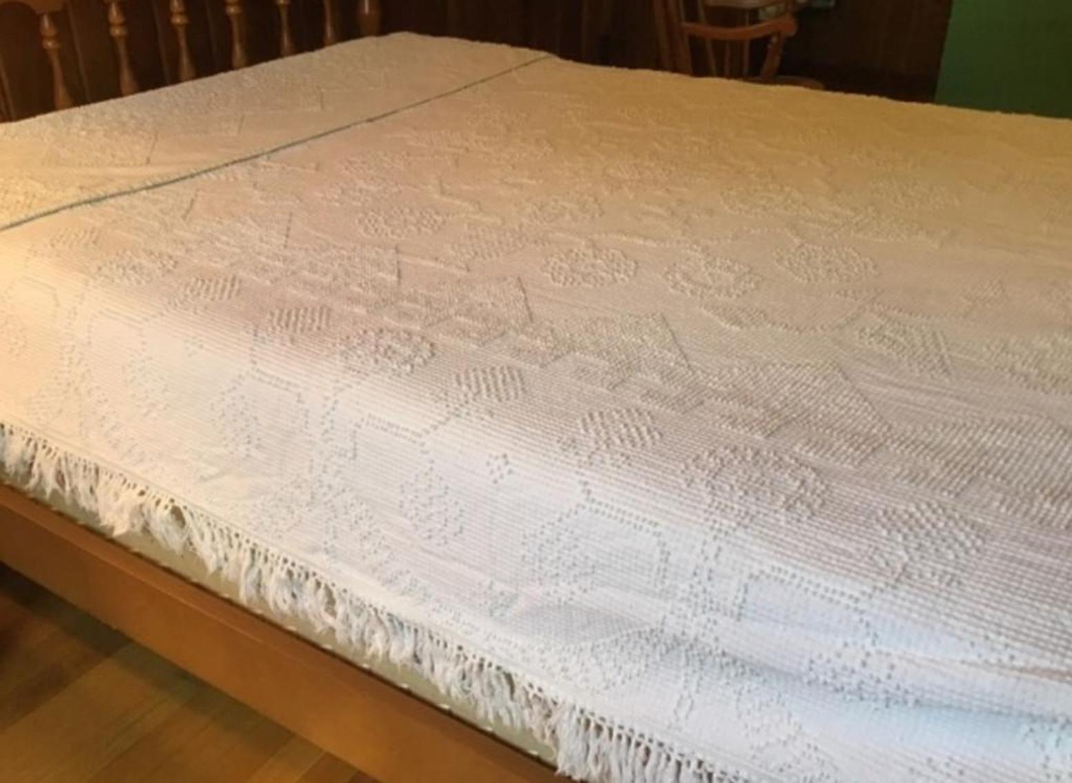 Image for Two Bates Style Twin Size Bedspreads
