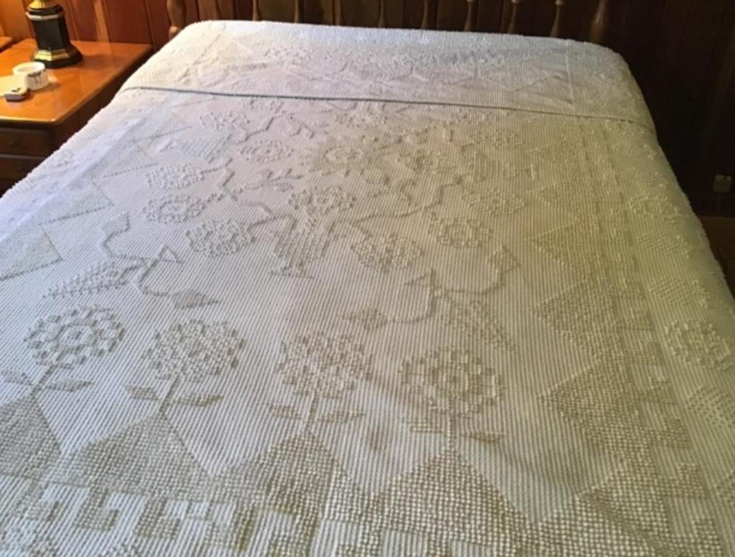 Image for Two Bates Style Twin Size Bedspreads