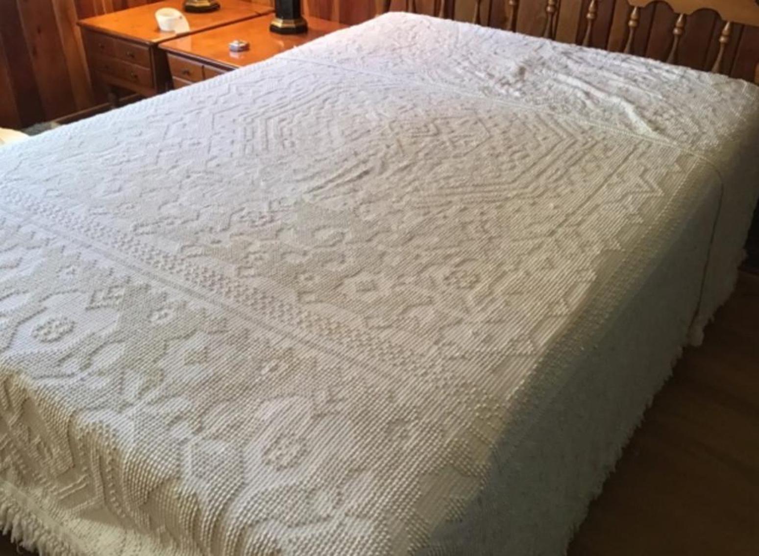Image for Two Full Size Bates Bedspreads