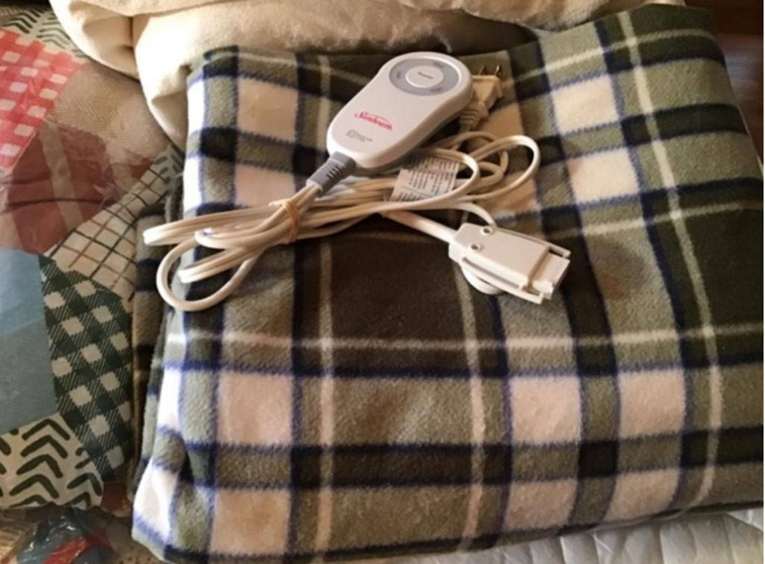 Image for Full Size Down Comforter In Flannel Cover, Blankets, Hibernator Snuggie, Electric Throw, And More