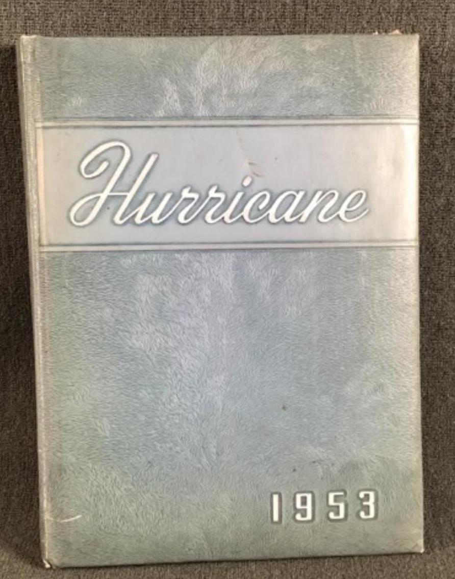 Image for 1953 Hurricane Marion High School Year Book
