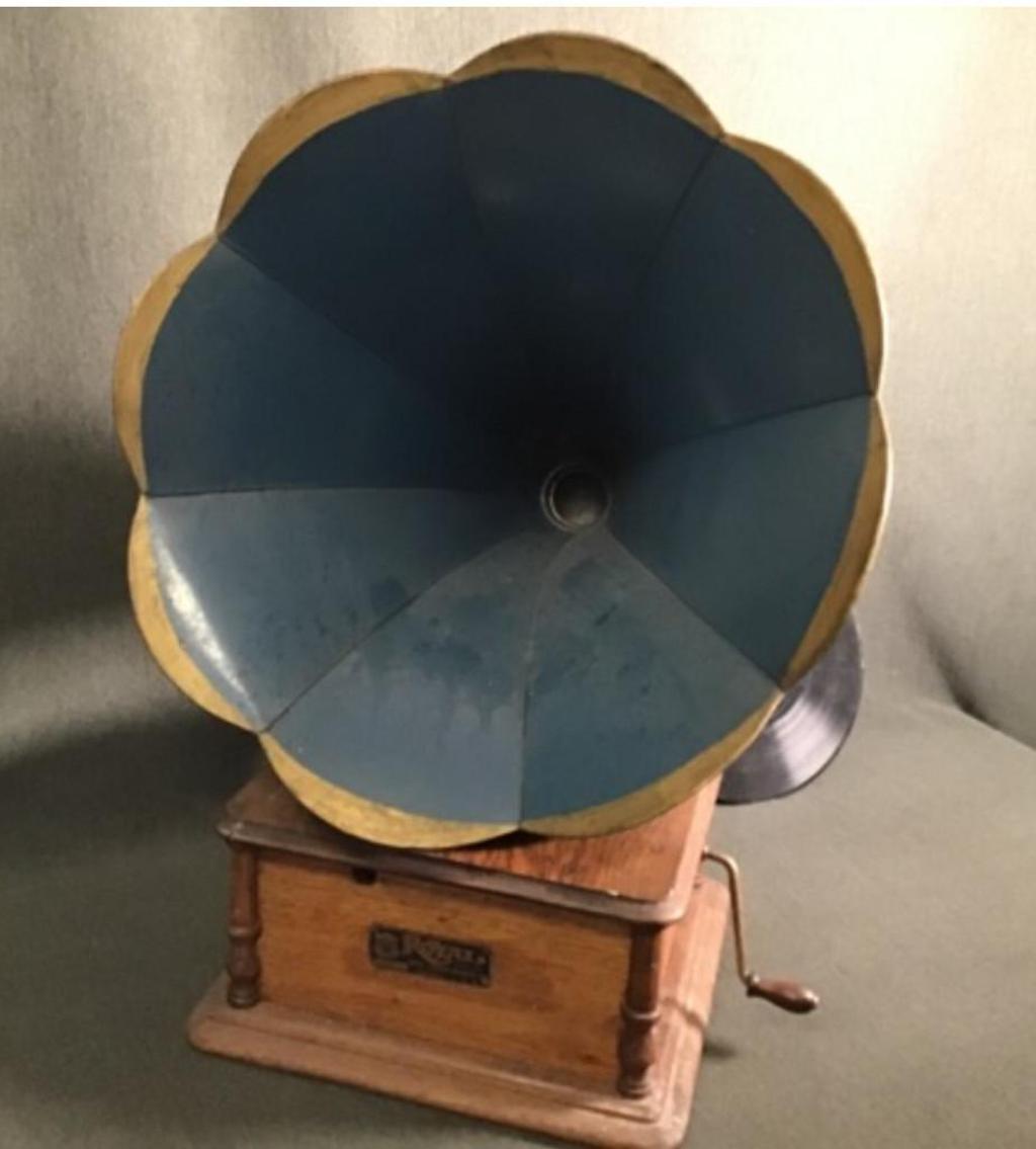 Image for Royal Talking Machine With Horn And Records