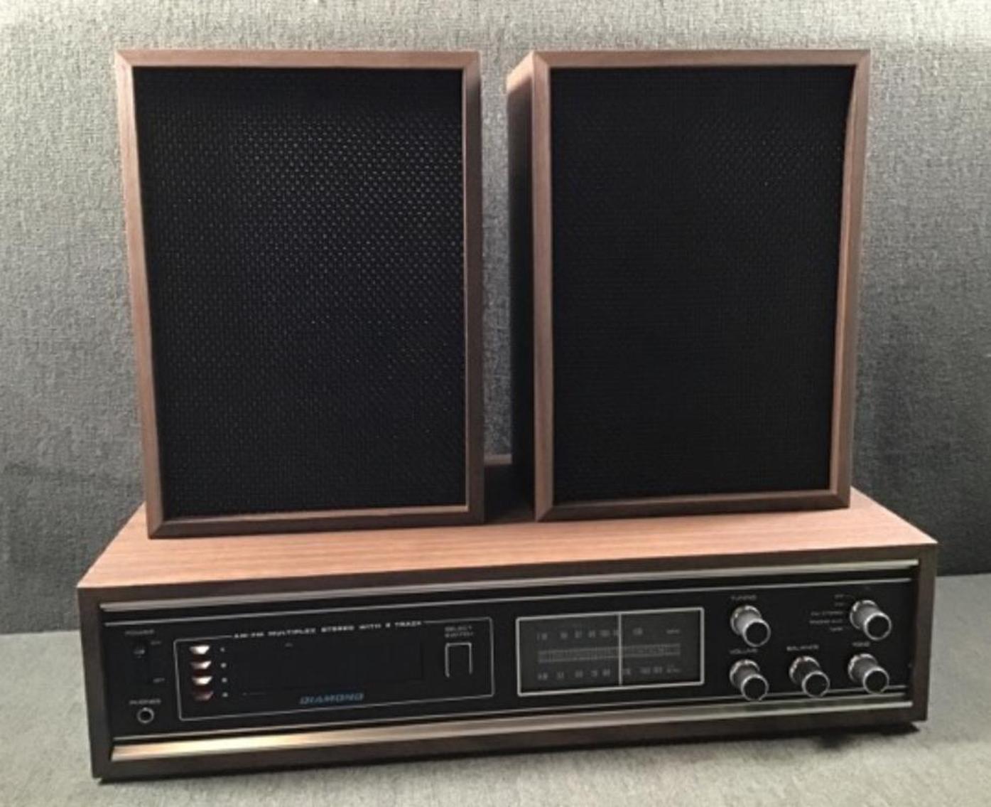 Image for Diamond Solid State Am/Fm Multiplex Receiver With 8 Track