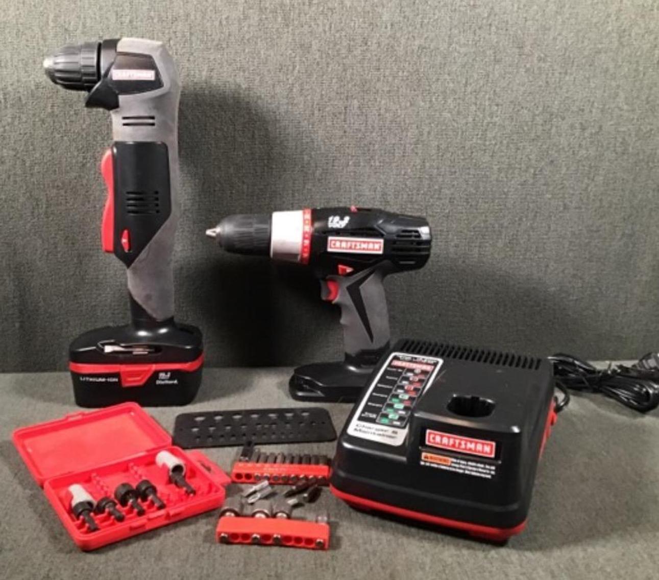 Image for Craftsman Rechargeable Drill Set