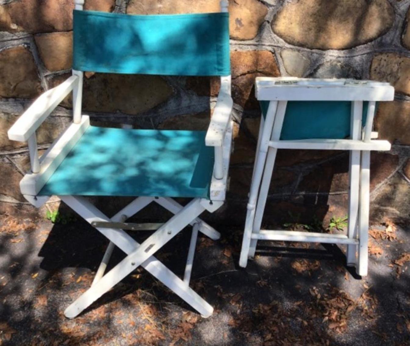 Image for Two Directors Folding Chairs