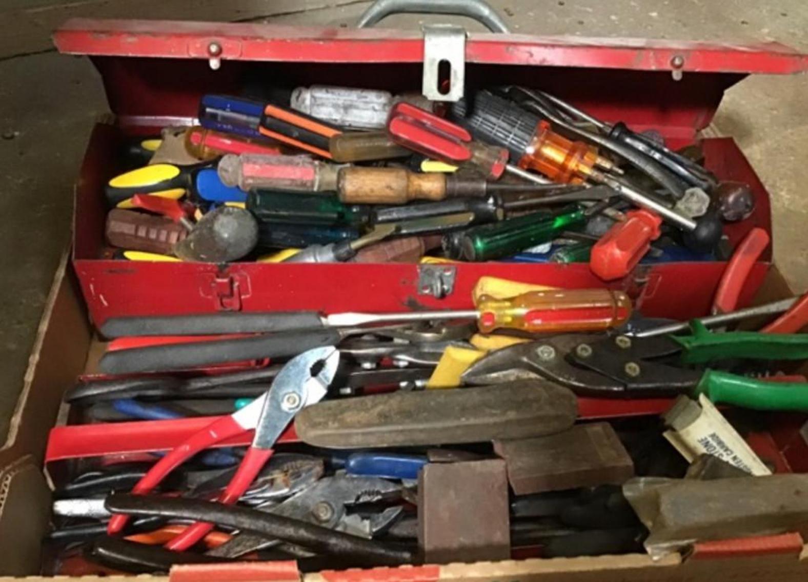 Image for Huge Lot Of Screwdrivers And Misc Tools