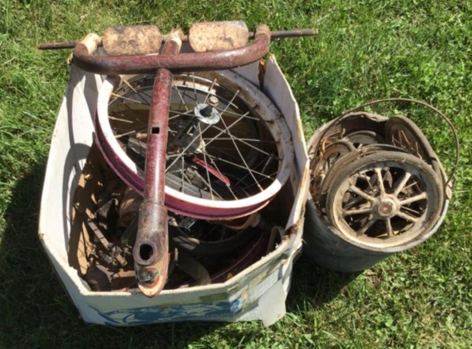 Image for Vintage Tricycle Parts And Wheels